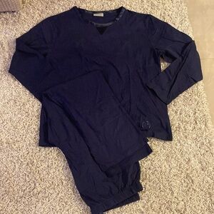 Temperley London Blue Pajama Set Soft Comfortable Sleepwear size L new